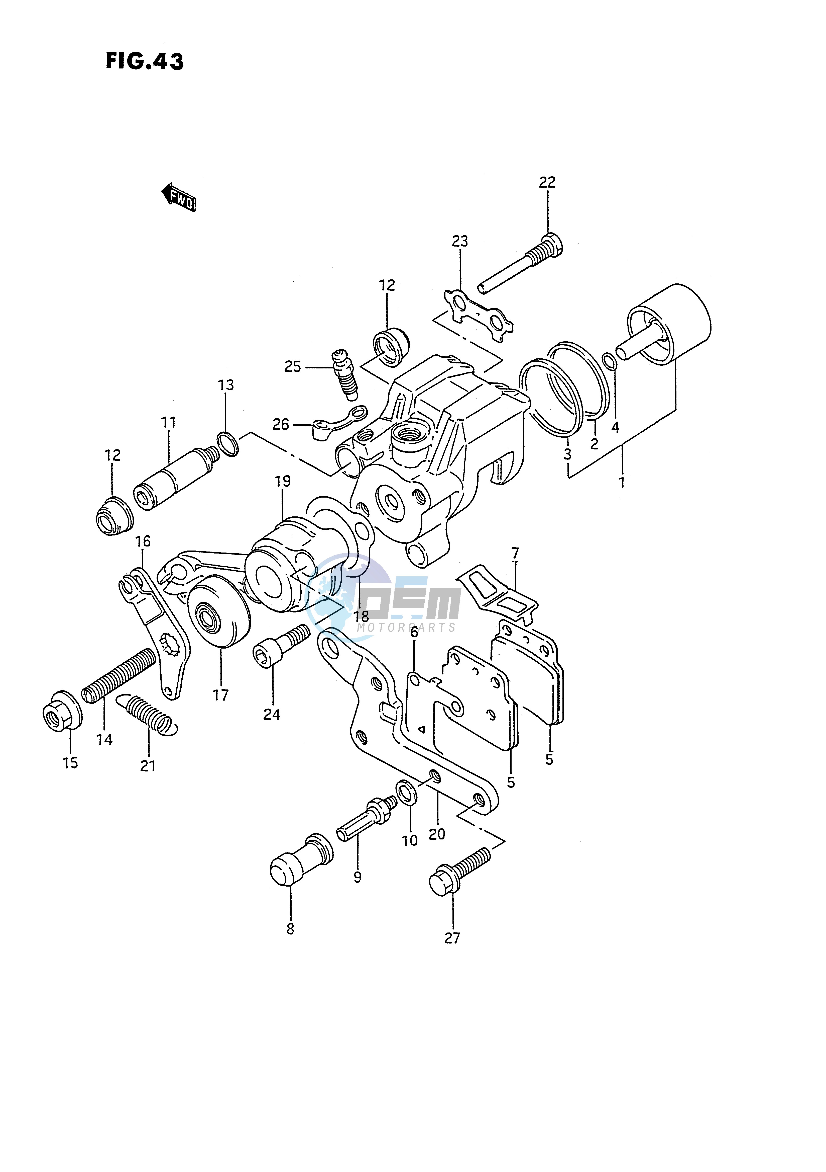 REAR CALIPER