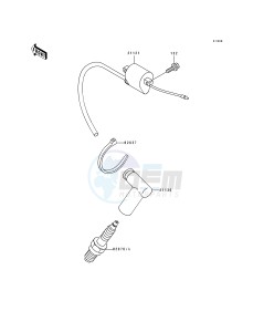 KX 80 R T [KX80] (R4-T4 BIG WHEEL R5) [KX 80 BIG WHEEL] drawing IGNITION SYSTEM