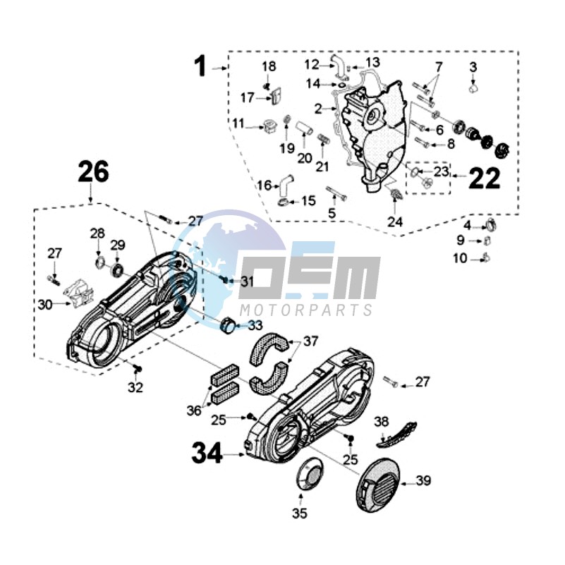 CRANKCASE COVER