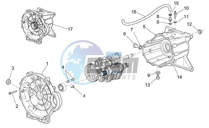 Transmission cage