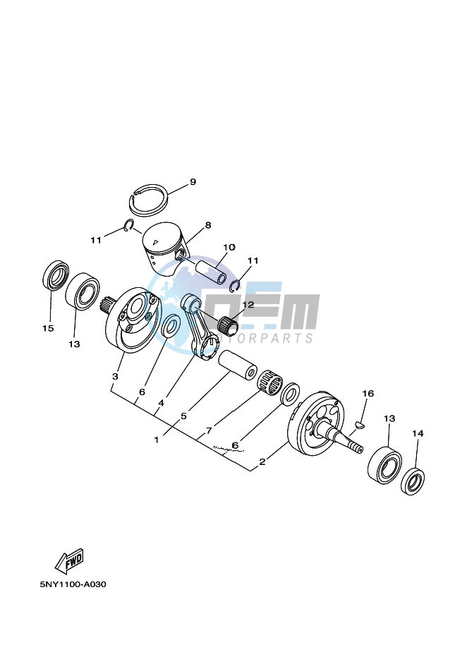 CRANKSHAFT & PISTON