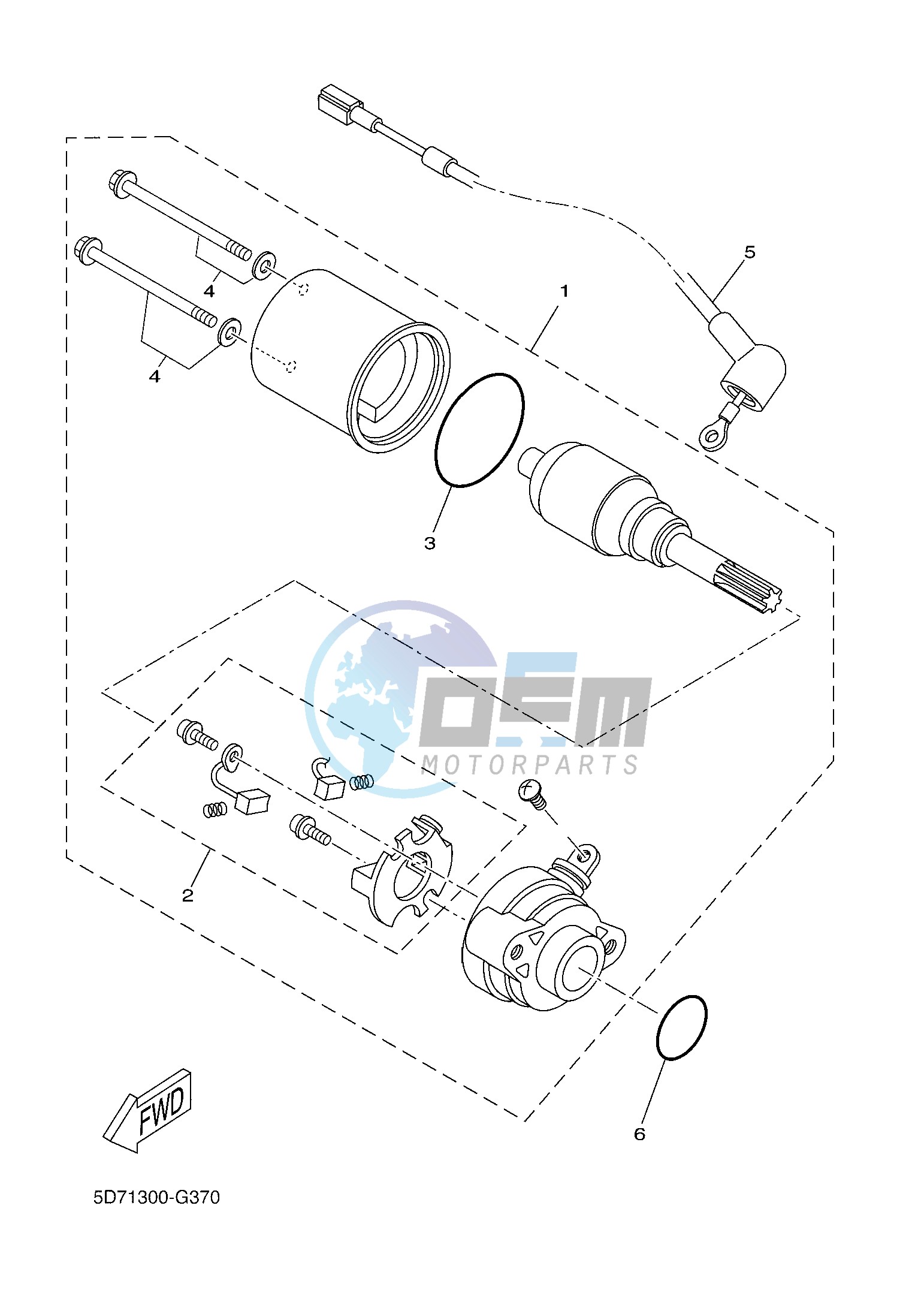 STARTING MOTOR