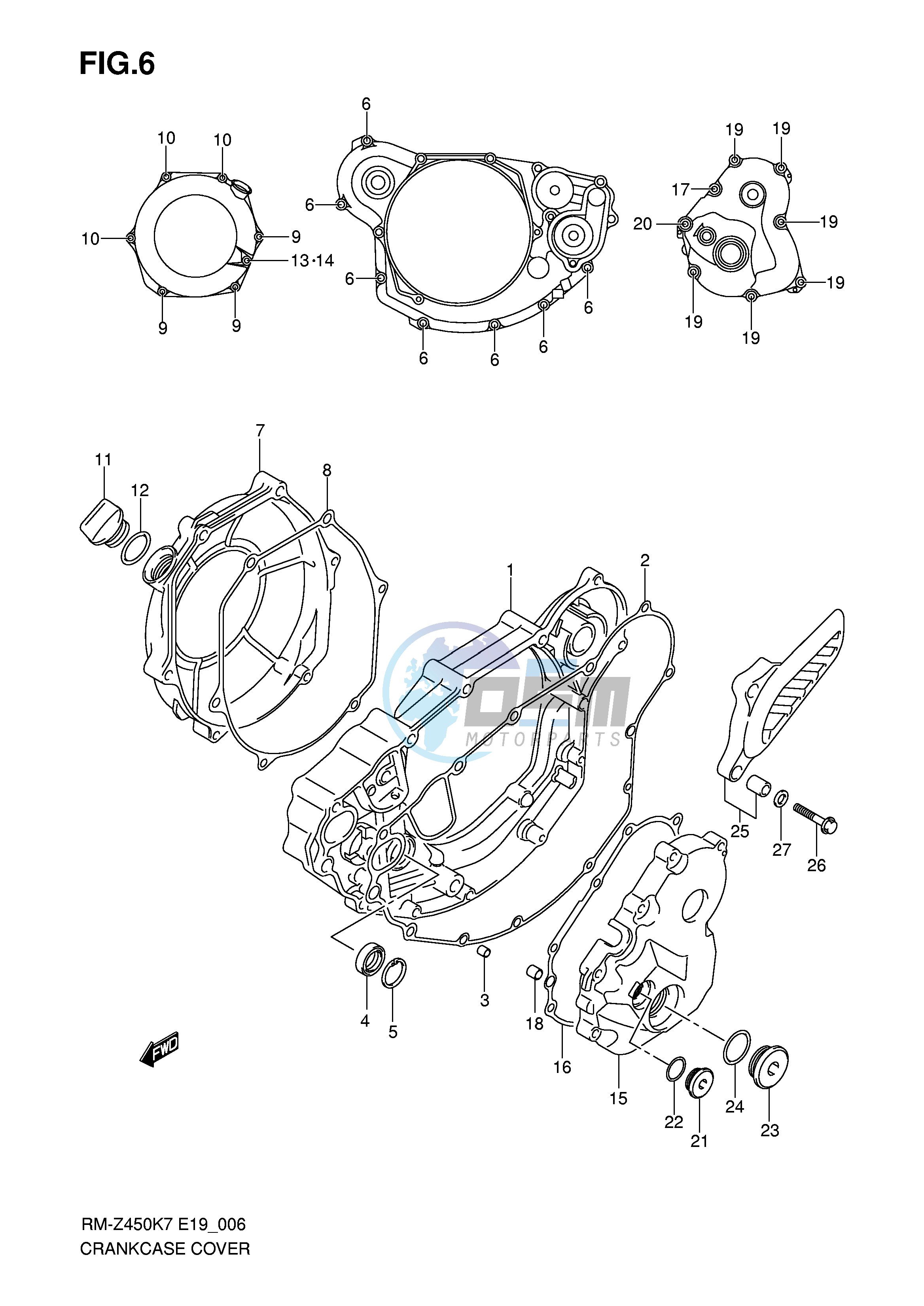 CRANKCASE COVER