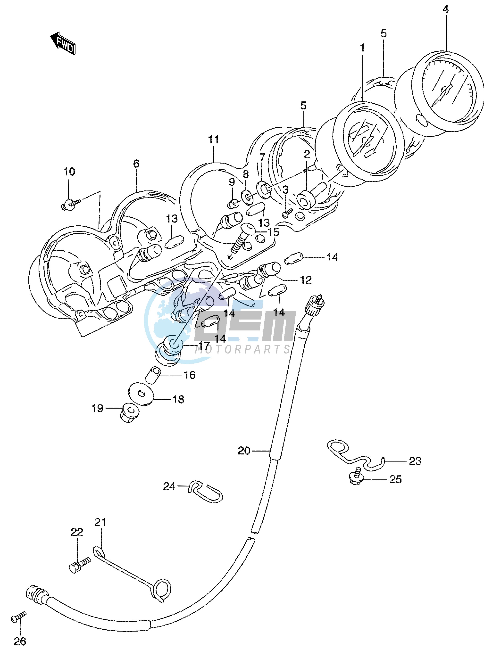 SPEEDOMETER - TACHOMETER