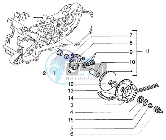 Driving pulley