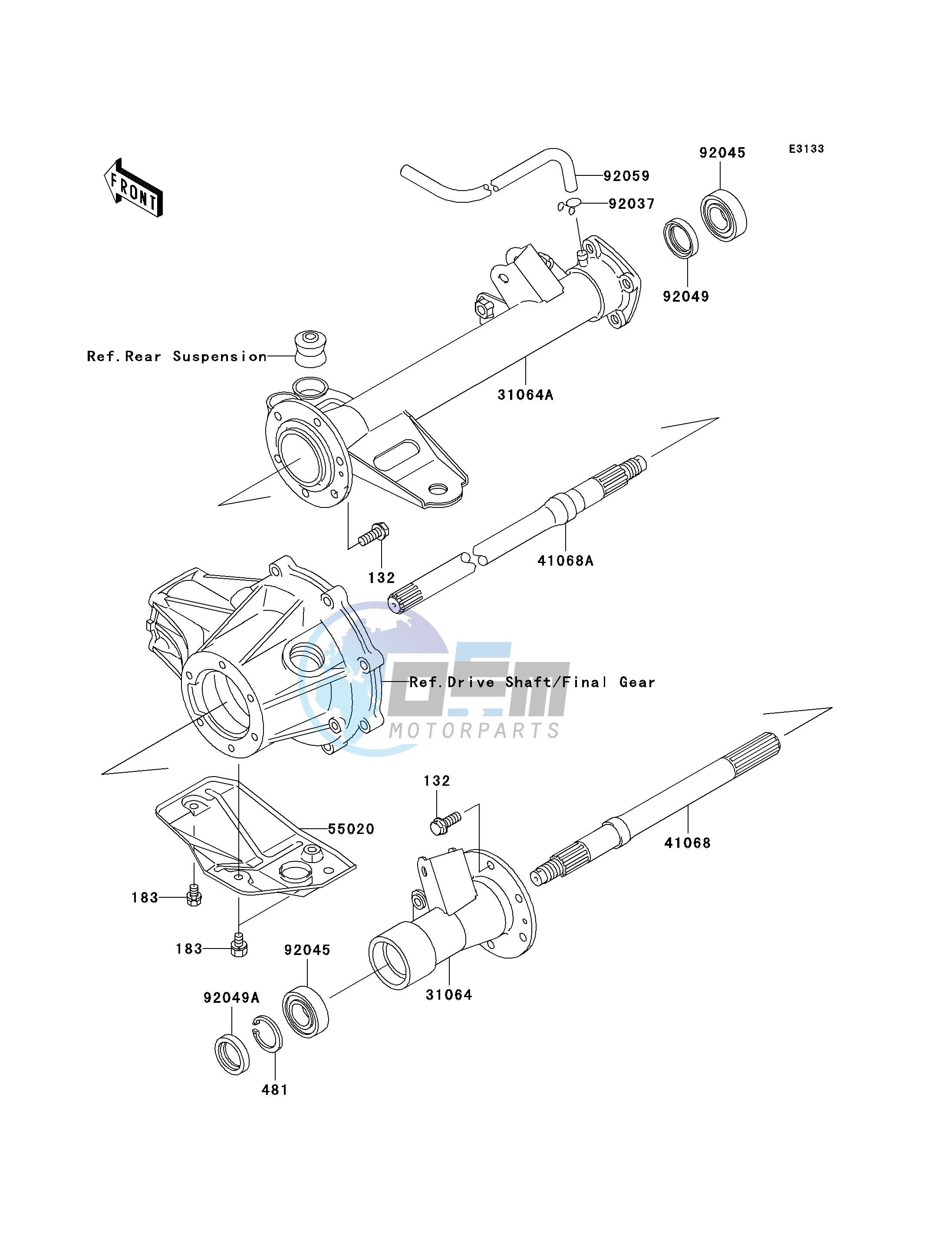 REAR AXLE