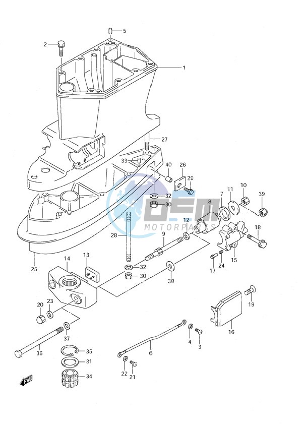 Drive Shaft Housing