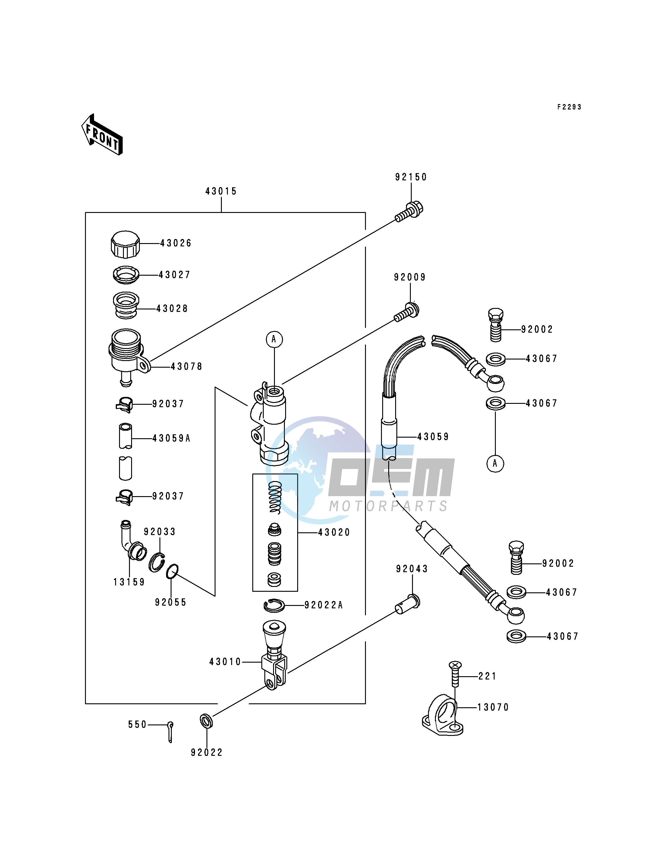 REAR MASTER CYLINDER