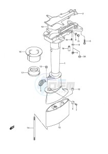 DF 6 drawing Drive Shaft Housing