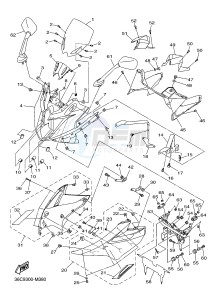 XJ6S 600 DIVERSION (S-TYPE) (36CC 36CE) drawing COWLING