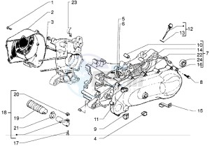 ET2 iniezione 50 drawing Clutch cover - scrool cover