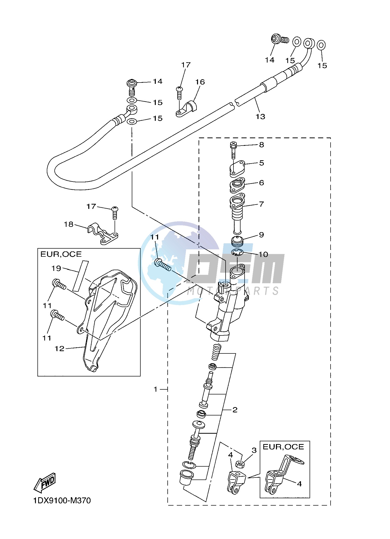 REAR MASTER CYLINDER