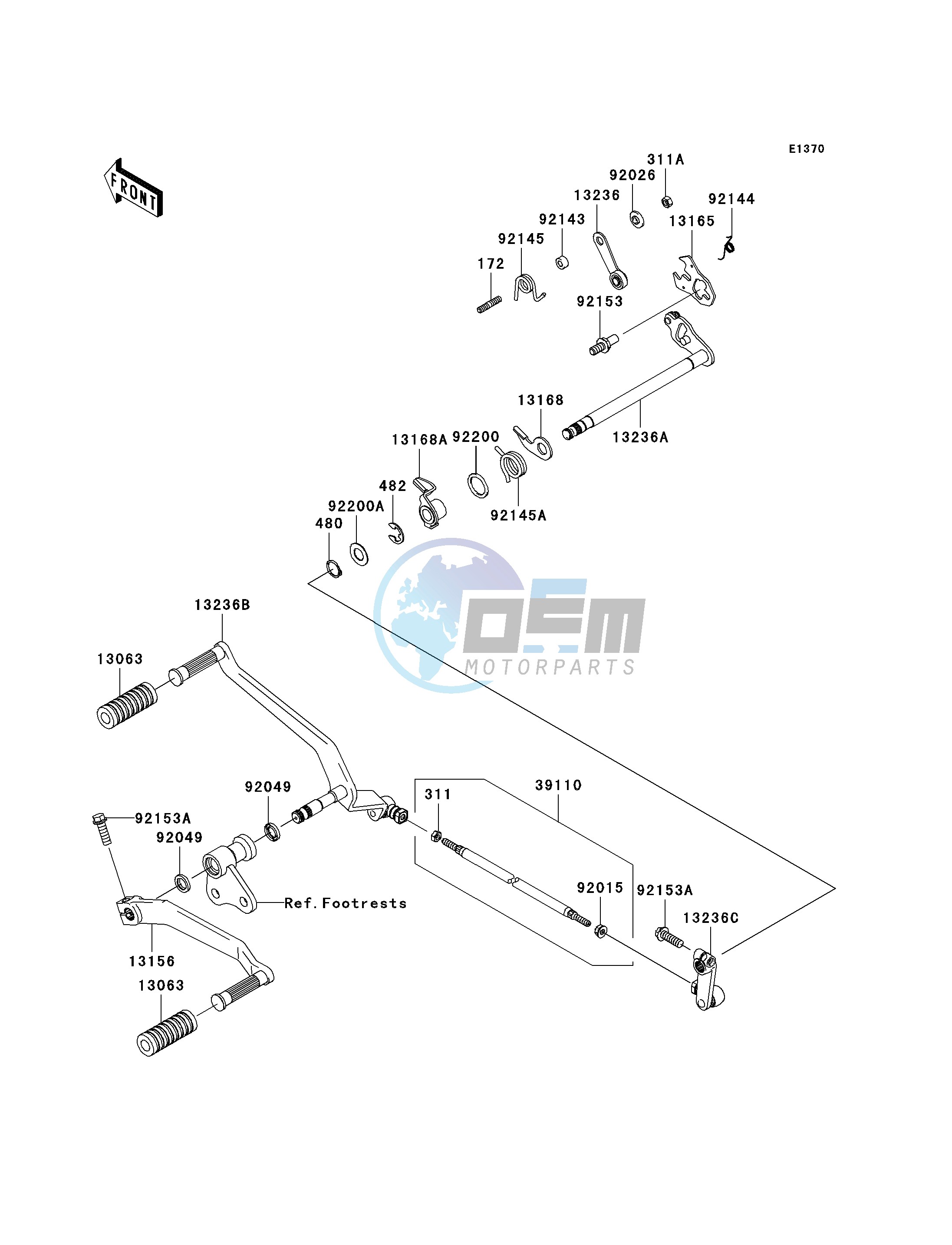 GEAR CHANGE MECHANISM