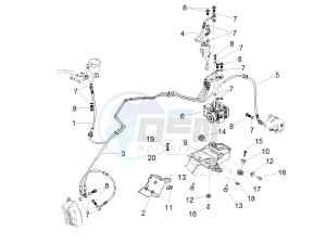 TUONO 1100 V4 RR E4 ABS (NAFTA) drawing ABS brake system