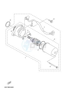 YN50FM NEO'S 4 (2CG7) drawing STARTING MOTOR