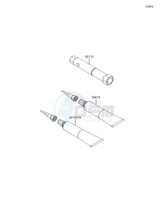 KLX110 KLX110CGF EU drawing Owner's Tools