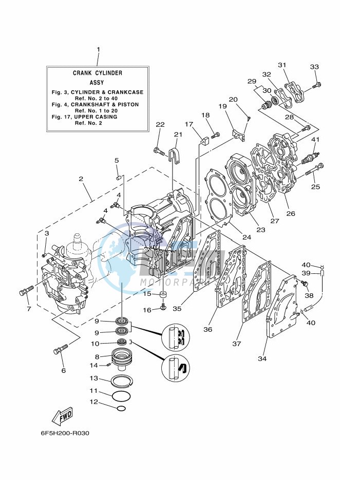 CYLINDER--CRANKCASE