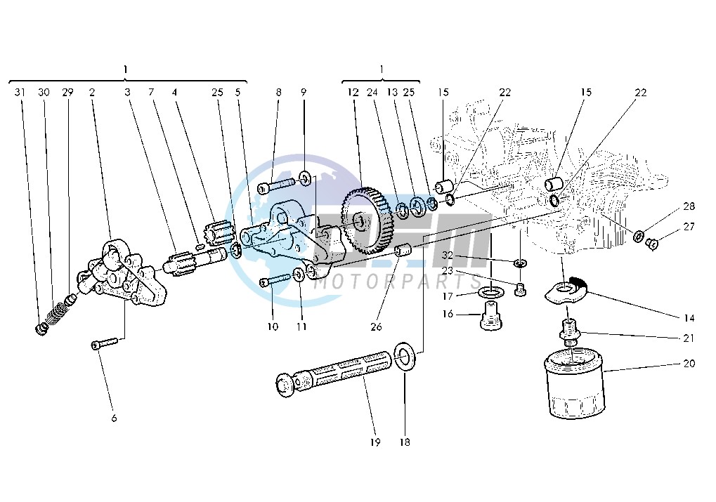 FILTERS-OIL PUMP