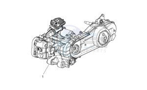 Scarabeo 125-200 ie Light drawing Engine