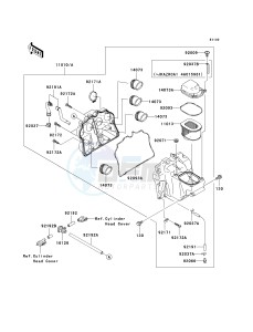 ZR 1000 A [Z1000] (A1-A3) A3 drawing AIR CLEANER