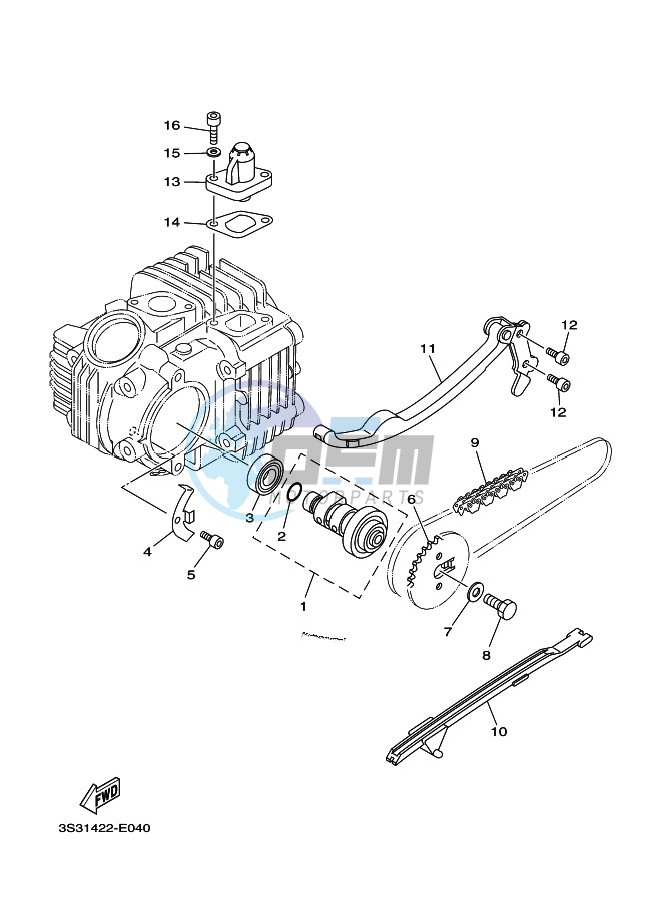 CAMSHAFT & CHAIN