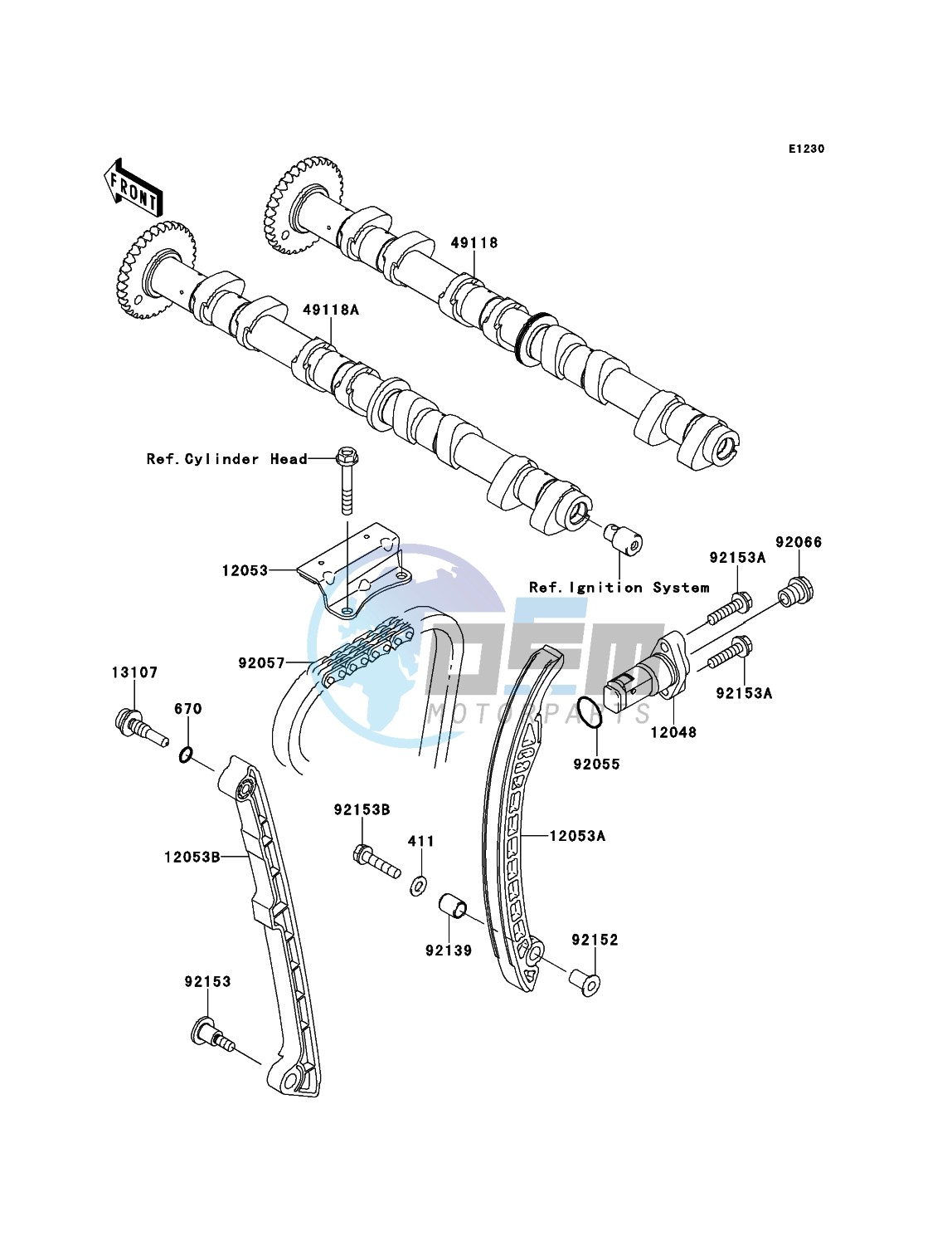 Camshaft(s)/Tensioner