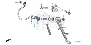 CBR1000RR9 Europe Direct - (ED / MK) drawing STAND