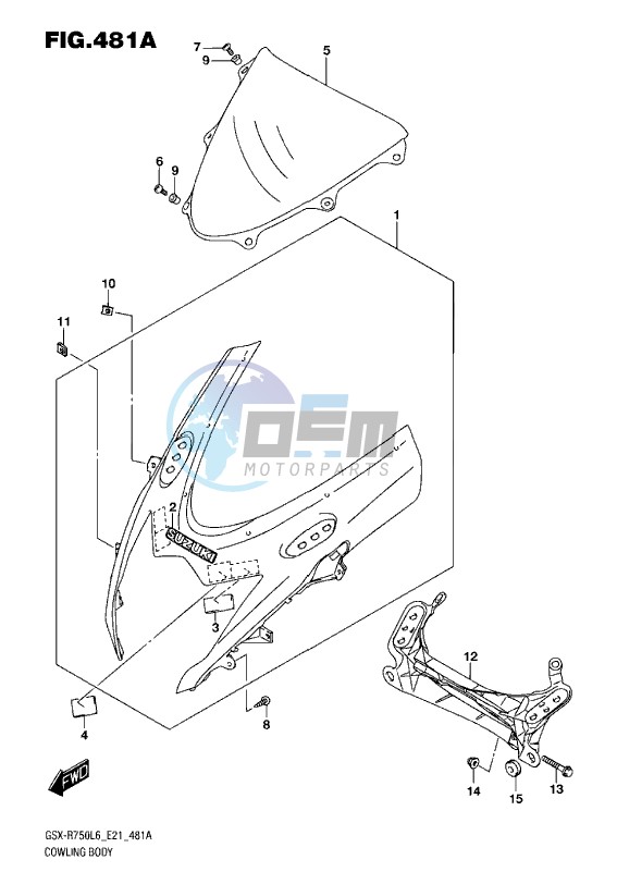 COWLING BODY L6