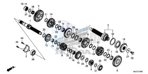 CB650FAH 2ED - (2ED) drawing TRANSMISSION