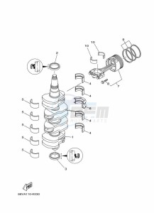 FL115AET1X drawing CRANKSHAFT--PISTON