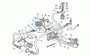 V 10 1000 Centauro Centauro drawing Fuel supply