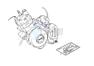 SENDA SM X-RACE - 50 cc drawing ENGINE ASSY