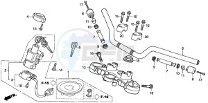 CBF500 drawing HANDLE PIPE/TOP BRIDGE