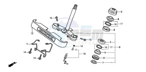 CMX250C REBEL drawing STEERING STEM