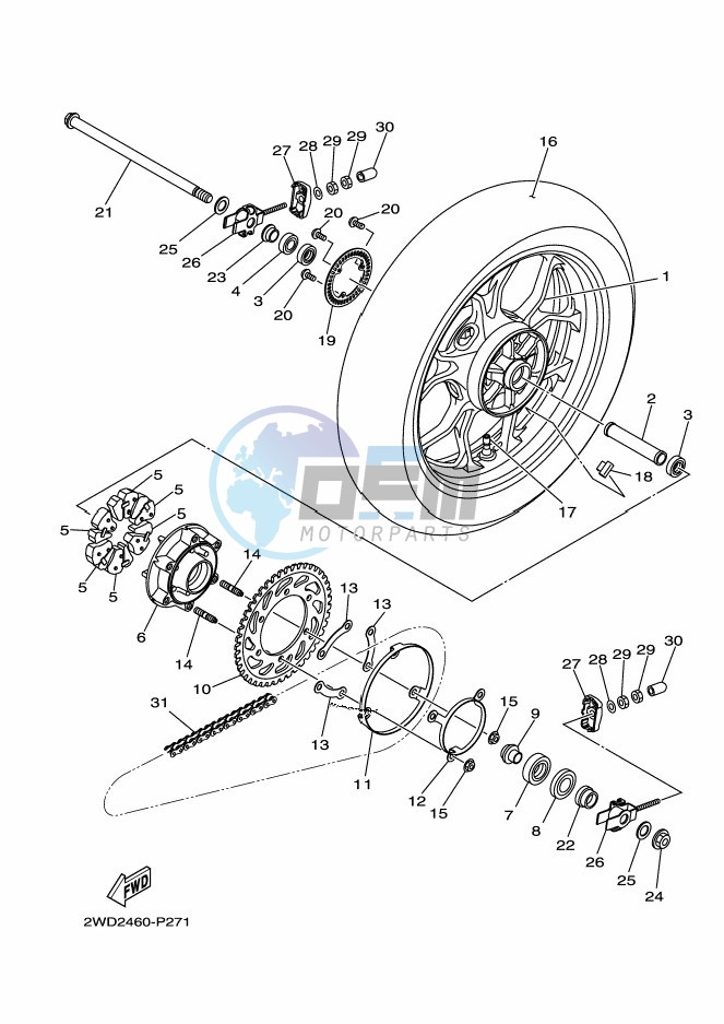 REAR WHEEL