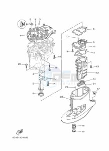 F50HEDL drawing UPPER-CASING