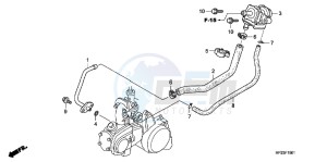 TRX90XE TRX90 Europe Direct - (ED) drawing AIR SUCTION VALVE