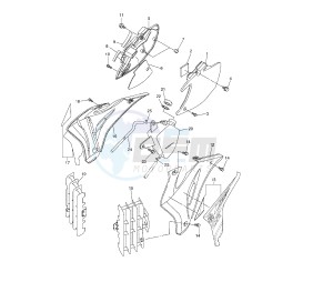 WR F 250 drawing SIDE COVERS