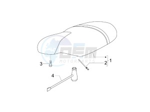 Typhoon 50 (UK) UK drawing Saddle seats - Tool roll