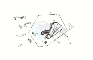 CROX 50 drawing AIRFILTER