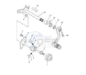 WR F 250 drawing SHIFT SHAFT