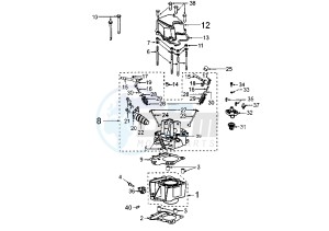 ELYSTAR - 125 cc drawing CYLINDER-HEAD