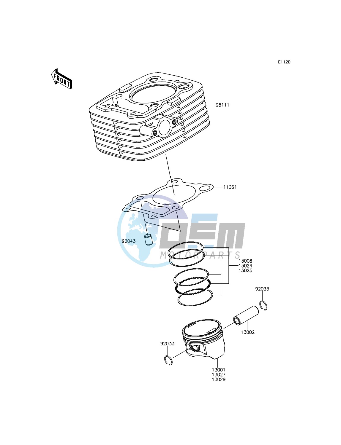 Cylinder/Piston(s)