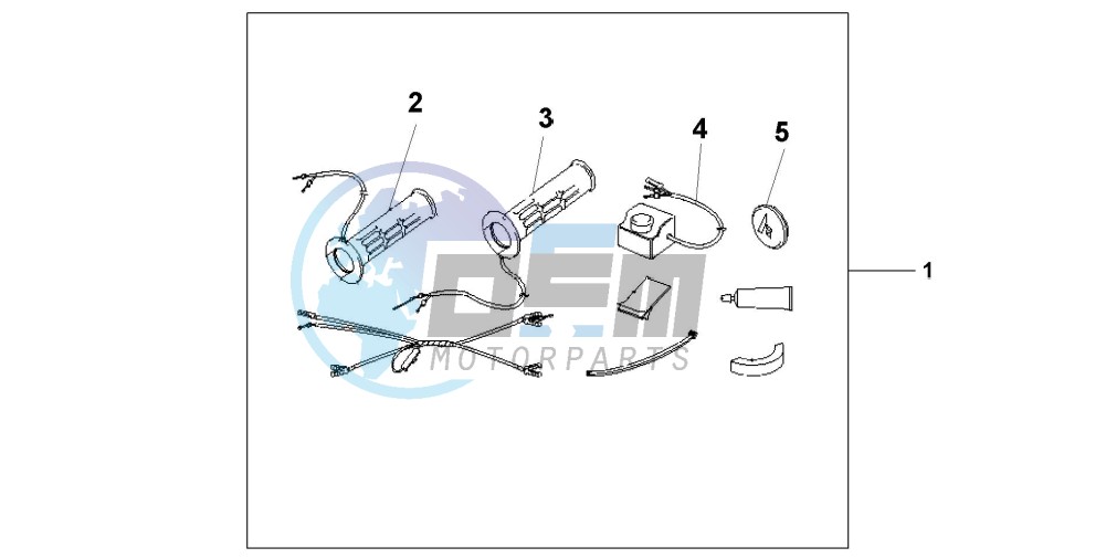 GRIP HEATER SS/ON-OF