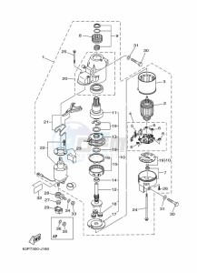 FL150AET1X drawing STARTER-MOTOR