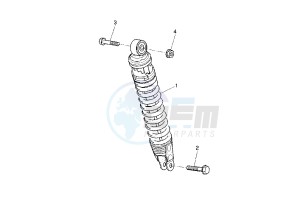 BW'S NEXT GENERATION CAT. 50 drawing REAR SUSPENSION