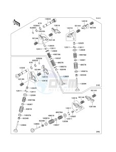 VN 1500 T [VULCAN 1500 CLASSIC] (6F) T6F drawing VALVE-- S- -