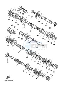 YFM350 YFM35RB RAPTOR 350 (1BS8 1BS7) drawing TRANSMISSION