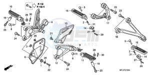 CBR1000RR9 BR / MME - (BR / MME) drawing STEP