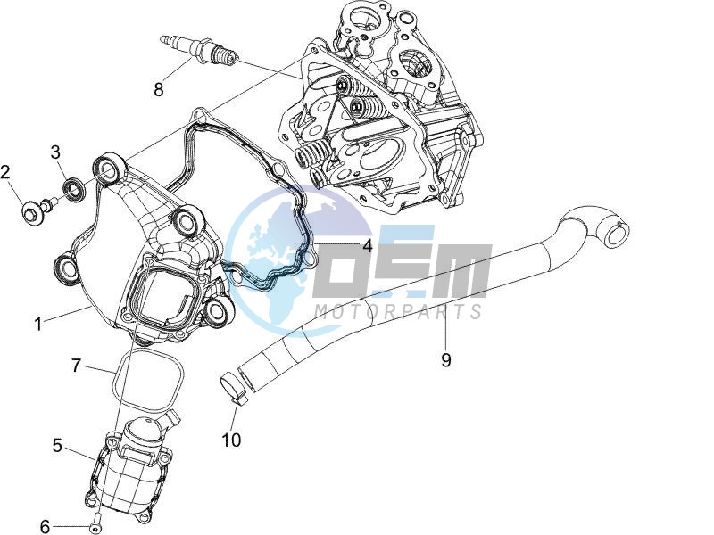 Cylinder head cover